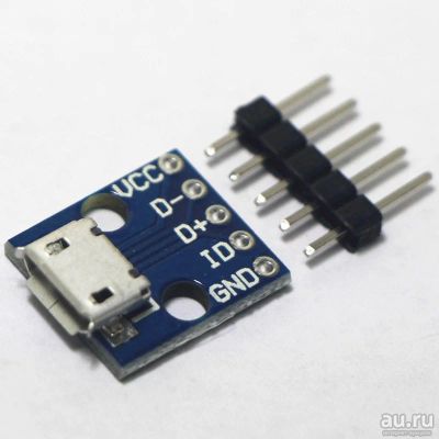 Лот: 15195839. Фото: 1. MICRO USB вход разъём №0356. Разъёмы