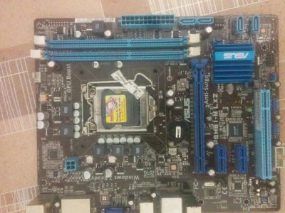 Лот: 9425390. Фото: 1. Неисправная Asus P8H61-M LX2. Материнские платы