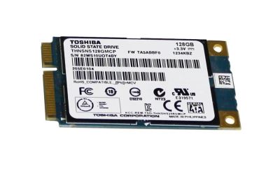 Лот: 16790293. Фото: 1. SSD mSATA Toshiba thnsns128gmcp... SSD-накопители