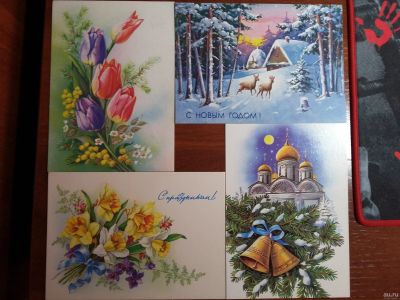 Лот: 10396881. Фото: 1. Открытки, художник Е. Куртенко... Открытки, конверты