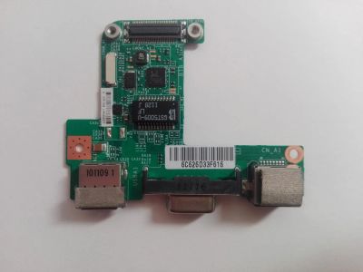 Лот: 11261752. Фото: 1. Плата VGA USB LAN ноутбука MSI... Платы расширения, контроллеры, доп. порты