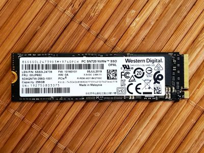 Лот: 15553878. Фото: 1. SSD NVME Western Digital 256GB... SSD-накопители