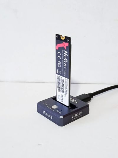 Лот: 21788790. Фото: 1. Адаптер док-станция NVMe SSD M... SSD-накопители