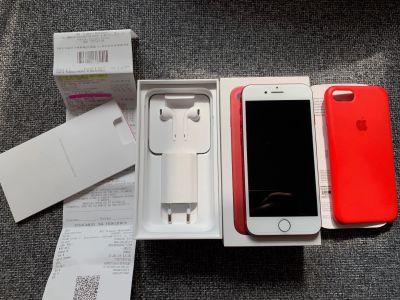 Лот: 14330650. Фото: 1. В состоянии нового iPhone 7 Red... Смартфоны