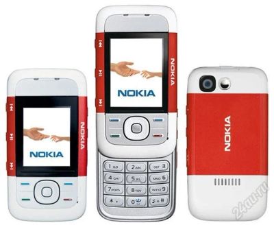 Лот: 1532621. Фото: 1. nokia 5300 red в хорошем состоянии... Кнопочные мобильные телефоны