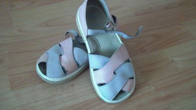 Лот: 4215526. Фото: 1. Туфли летние.натур.кожа до 19... Туфли