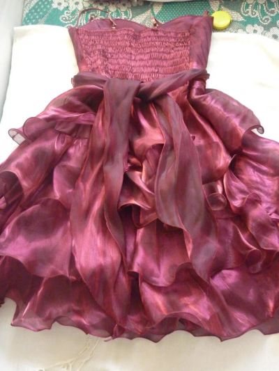 Лот: 6804226. Фото: 1. платье новое р.44-46 цвет бордо. Платья
