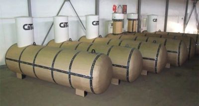 Лот: 9271085. Фото: 1. резервуар для газификации. Баллоны, газ в баллонах