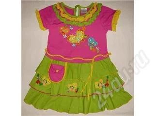 Лот: 499844. Фото: 1. платье д/д 4-5 лет. Другое (дети растут)