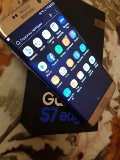 Лот: 11384019. Фото: 1. Samsung Galaxy s7 edge duos. Смартфоны