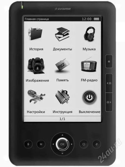 Лот: 1142948. Фото: 1. Электронная книга Digma e600. Электронные книги