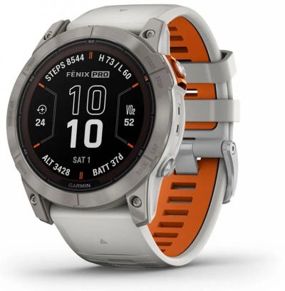 Лот: 21720221. Фото: 1. Часы Garmin Fenix 7X Pro Solar... Смарт-часы, фитнес-браслеты, аксессуары