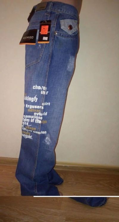 Лот: 9011363. Фото: 1. джинсы мужские 46-48 клешь. Брюки, джинсы, шорты
