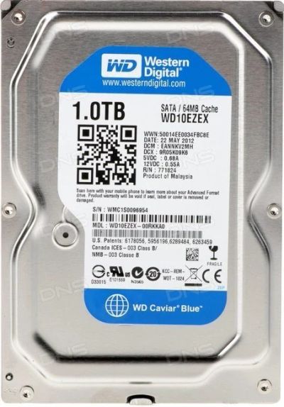 Лот: 11955917. Фото: 1. 1000ГБ Жесткий диск Western Digital... Жёсткие диски (HDD)