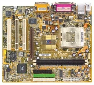 Лот: 2564512. Фото: 1. MB GigaByte GA-7VKML + CPU Athlon... Материнские платы