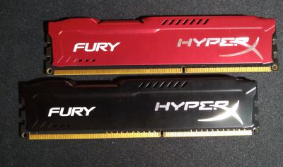 Лот: 18269812. Фото: 1. DDR3 Kingston HuperX Fury 8Gb... Оперативная память