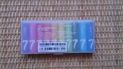 Лот: 8689097. Фото: 1. Батарейки AAA Xiaomi Alkaline... Батарейки, аккумуляторы, элементы питания
