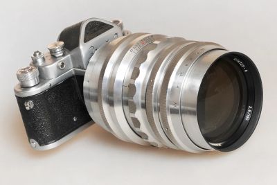 Лот: 20090316. Фото: 1. Фотообъектив Юпитер-6. № 003211. Объективы