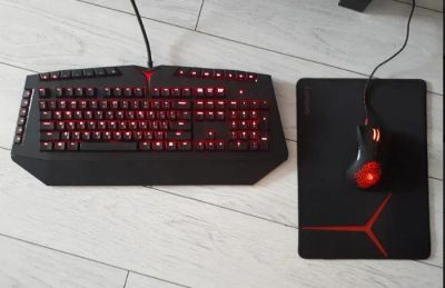 Лот: 11726837. Фото: 1. Игровая клавиатура Lenovo Y Mechanical... Клавиатуры и мыши