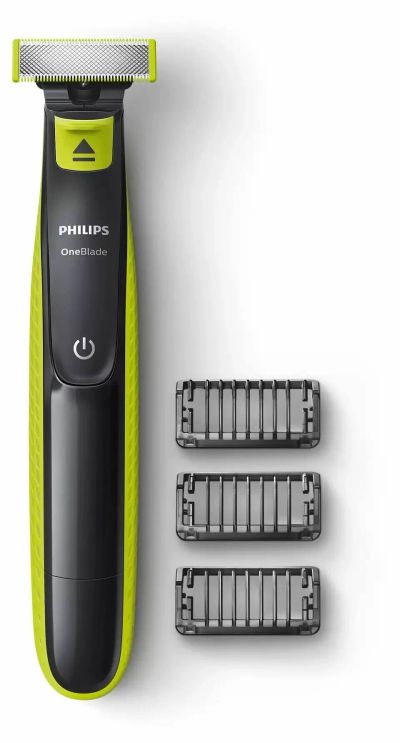 Лот: 25026601. Фото: 1. Бритва Philips OneBlade черный. Другое (красота и здоровье)