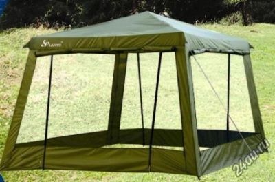 Лот: 2573614. Фото: 1. Новый шатер тент палатка с отстегивающимися... Палатки, тенты