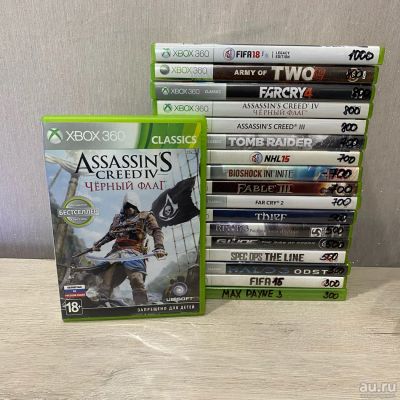 Лот: 17129039. Фото: 1. Assassin's Creed IV Лицензионный... Игры для консолей
