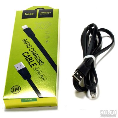 Лот: 13760532. Фото: 1. Кабель USB-Lightning Hoco X9 High... Дата-кабели, переходники