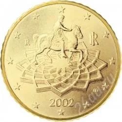 Лот: 1996066. Фото: 1. Италия 50 евроцентов 2002 года... Европа