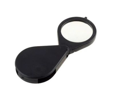 Лот: 17512125. Фото: 1. Лупа складная Glazz Magnifying... Радиолюбительский инструмент