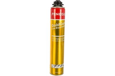 Лот: 21513526. Фото: 1. Пена PENOSIL GOLD GUN LOW с низким... Клеи, герметики, пена монтажная, клейкие ленты