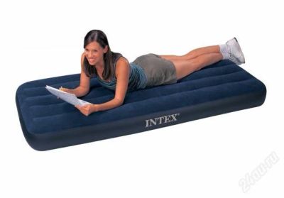 Лот: 1860415. Фото: 1. Матрас INTEX 76см .новый. Спальные мешки, надувные кровати, коврики туристические