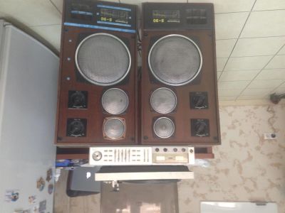 Лот: 3914992. Фото: 1. Колонки S90 + усилитель. Активные акустические системы
