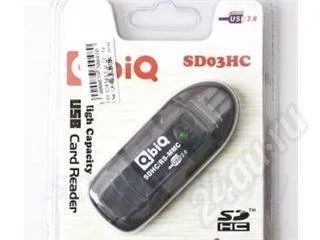 Лот: 455552. Фото: 1. Card Reader Ext 21-In-One QbiQ... Картридеры