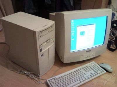 Лот: 823528. Фото: 1. Офисный Pentium III. Компьютеры в сборе