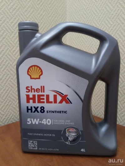 Лот: 10349761. Фото: 1. Моторное масло Shell Helix HX-8... Масла, жидкости