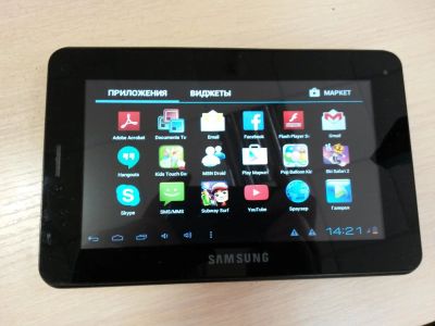 Лот: 7773105. Фото: 1. Планшет Samsung Y7-3. С РУБЛЯ... Планшеты
