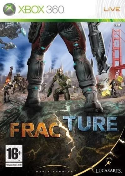 Лот: 13346270. Фото: 1. Fracture [Xbox 360, английская... Игры для консолей