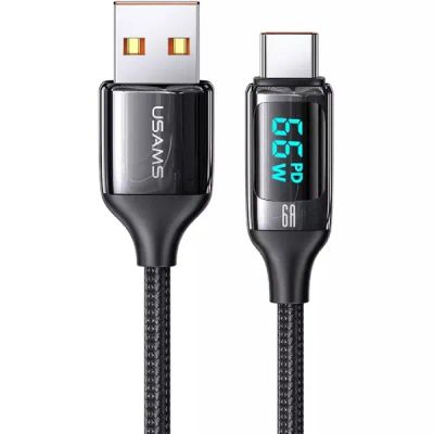 Лот: 24549614. Фото: 1. Кабель Usams US-SJ544 U78, USB-Type-C... Дата-кабели, переходники