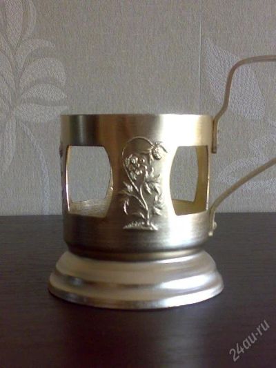 Лот: 120950. Фото: 1. подстаканник "Земляника". Другое (посуда, кухонная утварь)