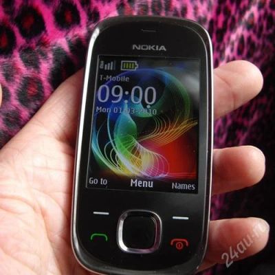 Лот: 1198765. Фото: 1. Nokia 7230 black. Кнопочные мобильные телефоны