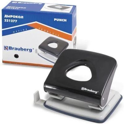 Лот: 5181532. Фото: 1. Дырокол 30л. Brauberg "Rondo... Степлеры, дыроколы