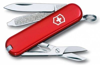 Лот: 10013612. Фото: 1. Швейцарский нож Victorinox Classic... Ножи, топоры