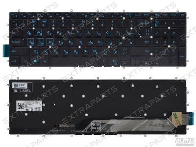 Лот: 18141611. Фото: 1. Клавиатура Dell G7 15 7588 черная... Клавиатуры для ноутбуков