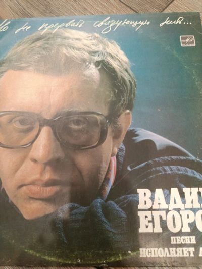 Лот: 20079088. Фото: 1. LP, vinyl, Пластика Вадим Егоров... Аудиозаписи