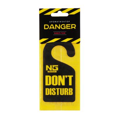 Лот: 19305942. Фото: 1. Ароматизатор NG Danger Dont disturb... Ароматизаторы