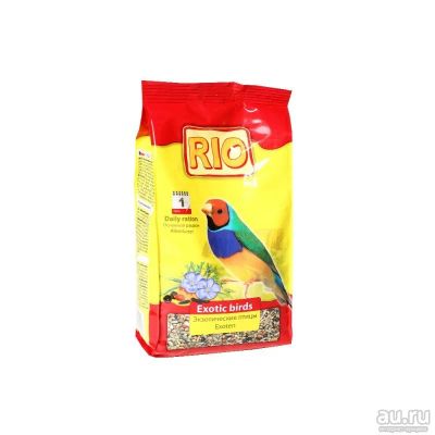 Лот: 10400363. Фото: 1. Корм rio для экзотических птиц... Корма