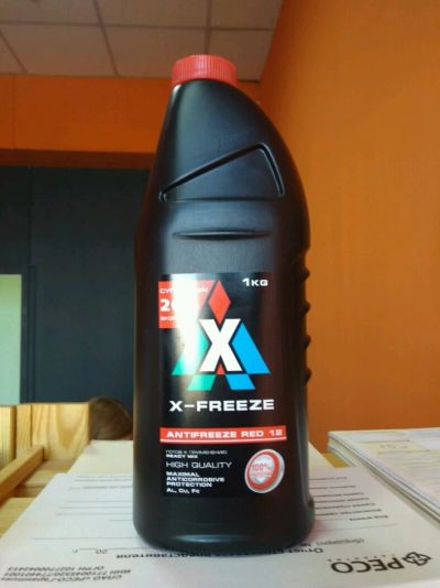 Лот: 9302515. Фото: 1. Антифриз X-Freeze. Масла, жидкости