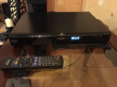 Лот: 6129112. Фото: 1. DVD BR-проигрыватель Panasonic. DVD, Blu-Ray плееры