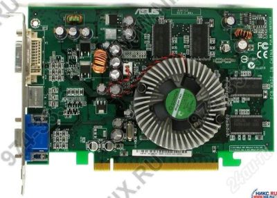 Лот: 32667. Фото: 1. Видеокарта Asus Radeon X700 256мб... Красноярск