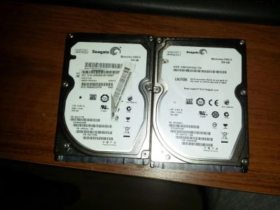 Лот: 7007454. Фото: 1. 2 жестких диска для ноута. Жёсткие диски (HDD)